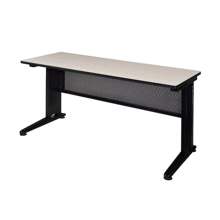 Fusion Fusion Training Tables, 66 W, 24 L, 29 H, Wood, Metal Top MFTT6624PL
